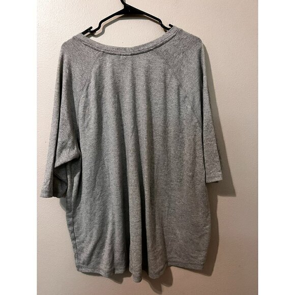 Women's NFL Team Apparel Dallas Cowboys Gray Top Size 1X [EXCELLENT] - Picture 3 of 5